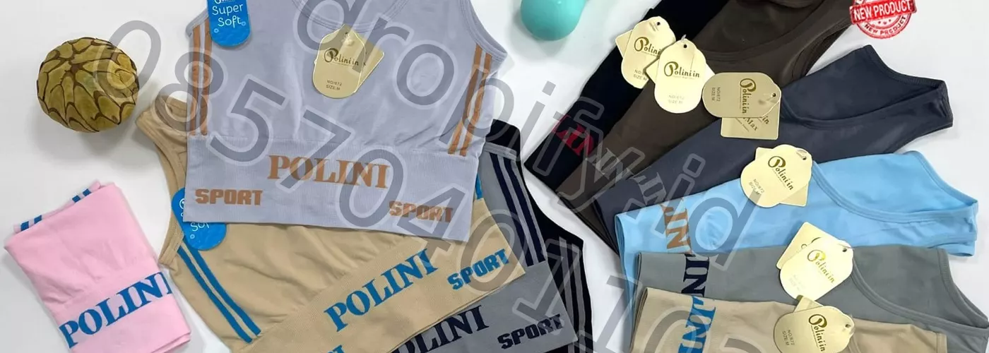 Pilihan warna Miniset 672 Polini untuk stok toko pakaian dalam