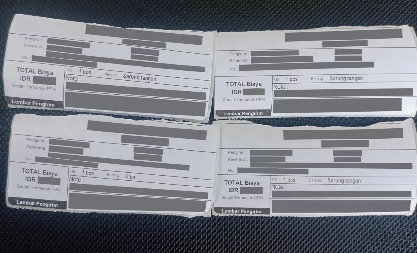 Empat Paket Sampel Satuan Dikirim untuk Pemeriksaan Sebelum Order Grosir