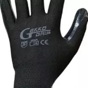 Sarung Tangan Gekko Grip Nitrile Hitam