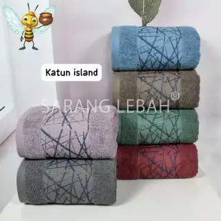 Handuk Mandi Katun Island Sarang Lebah