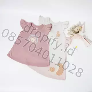 Dress Ruffle Alexa Pink