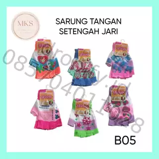 Sarung Tangan Setengah Jari B05
