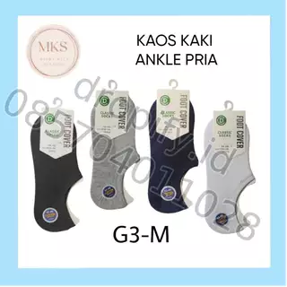 Kaos Kaki Ankle Pria G3-M