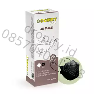 Masker COMET Theo 4D (Box 20 Pcs)