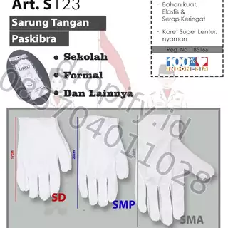 Sarung Tangan Paskibra OREO S123