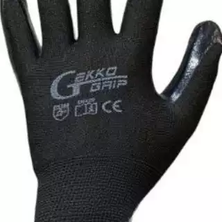 Sarung Tangan Gekko Grip Nitrile Hitam