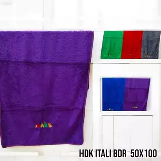 Handuk Itali Bordir 50x100 cm