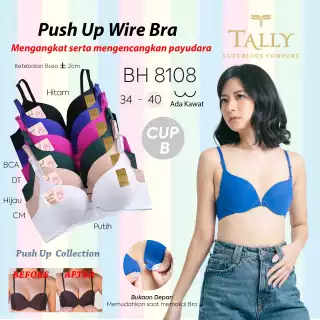 Push Up Wire Bra Tally BH 8108