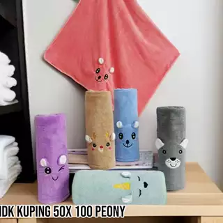 Handuk Kuping Peony 50x100 cm