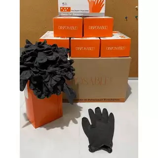 Disposable Latex Powder Free Black
