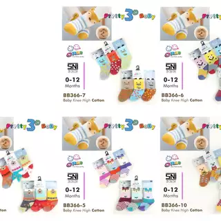 Kaos Kaki Bayi Knee High Cotton BB366