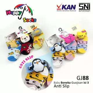 Kaos Kaki Bayi Boneka Anti Slip Guojisan GJ88