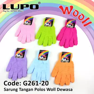 Sarung Tangan Polos Wool LUPO G261-20