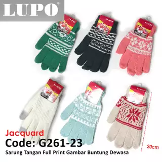 Sarung Tangan Full Print Buntung LUPO G261-23
