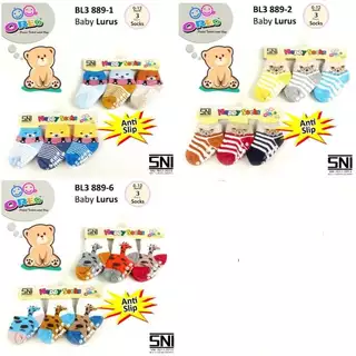 Kaos Kaki Bayi Lurus Anti Slip OREO BL3889