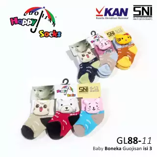 Kaos Kaki Bayi Boneka Guojisan GJ88-11
