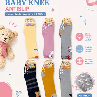 Kaos Kaki Bayi Knee Anti Slip OREO B165L