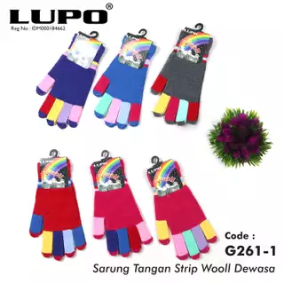 Sarung Tangan Strip Wool LUPO G261-1