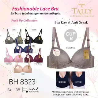 Fashionable Lace Bra Tally BH 8323
