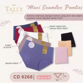 Celana Dalam Maxi Seamless Tally CD 6268