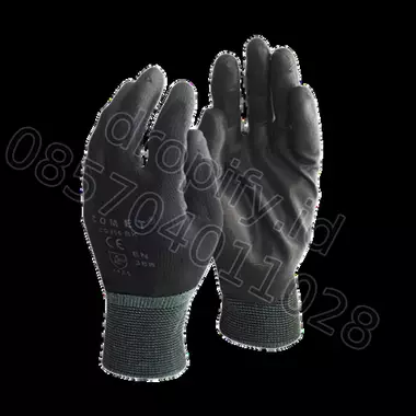 Sarung Tangan COMET CG 805 BK PU Palm Fit