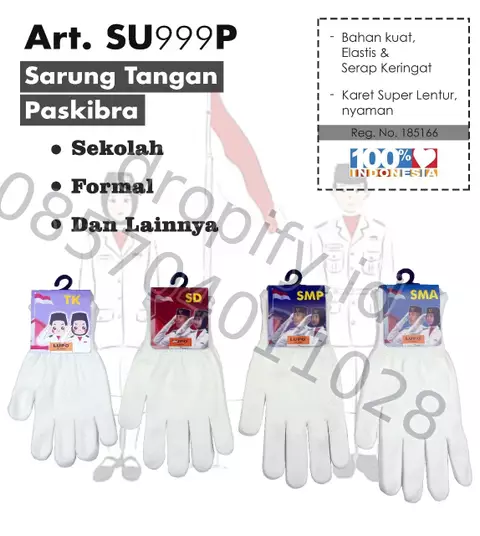 Sarung Tangan Paskibra LUPO SU999P