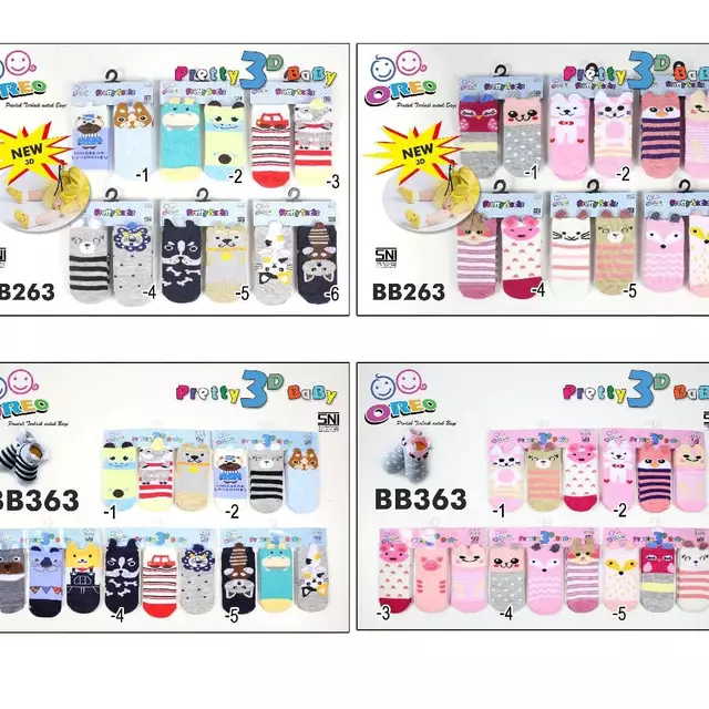 Kaos Kaki Bayi OREO BB263