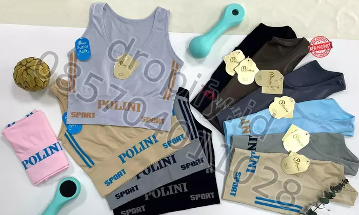 Pilihan warna Miniset 672 Polini untuk stok toko pakaian dalam