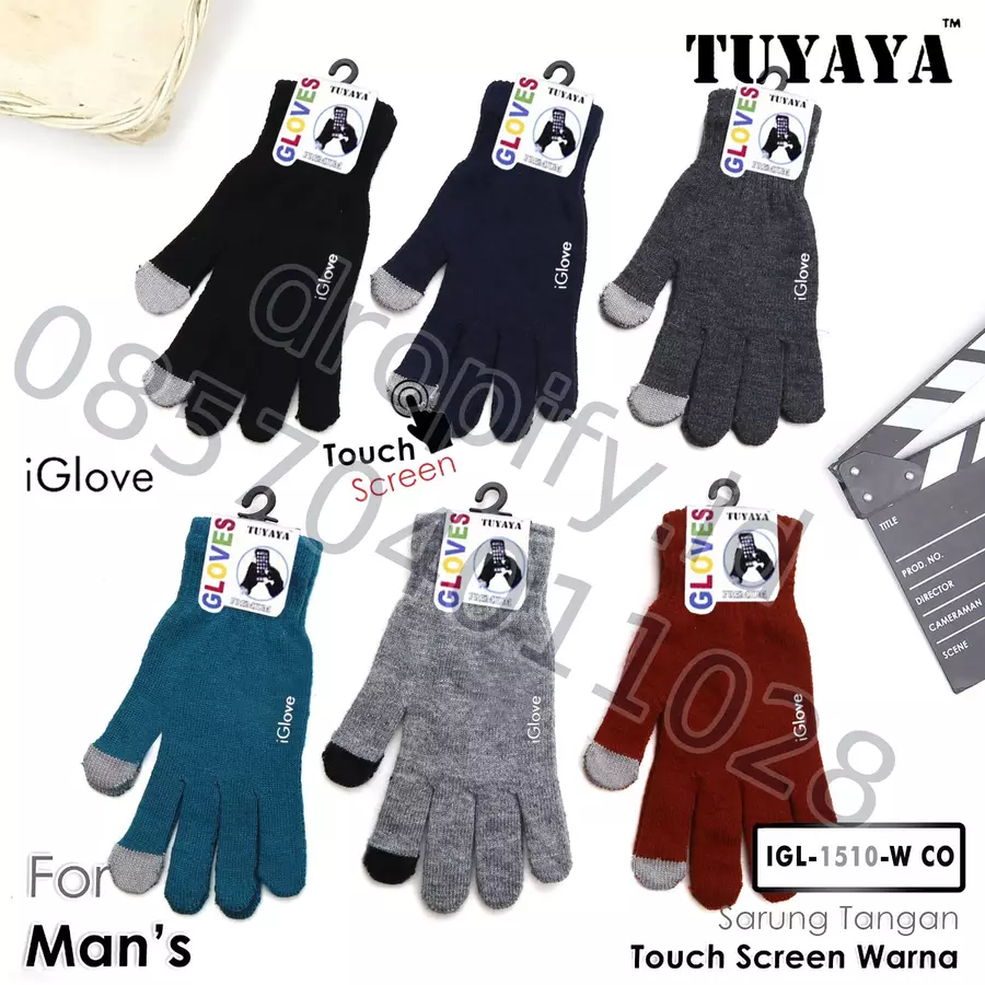 Gloves Man Touch Screen Tuyaya