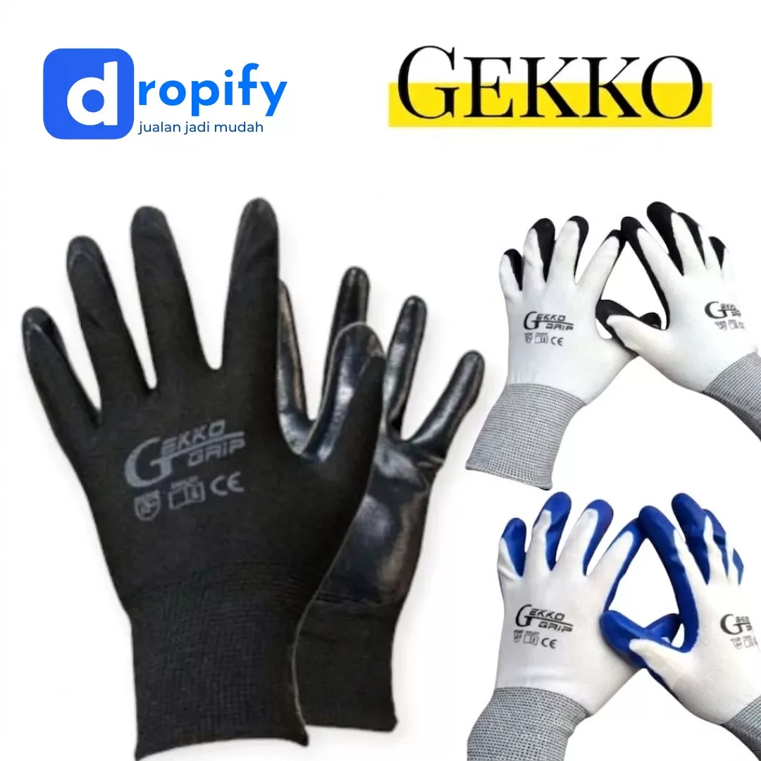 Sarung tangan Gekko tersedia di Dropify