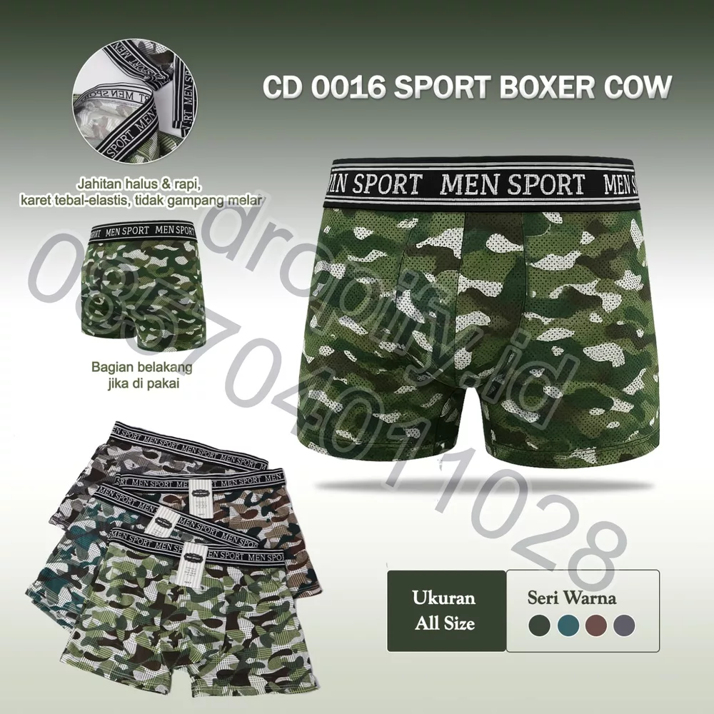 CD 0016 SPORT BOXER COW