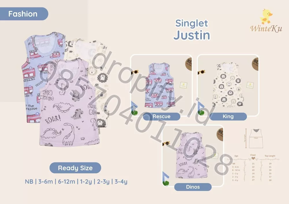 Singlet Justin