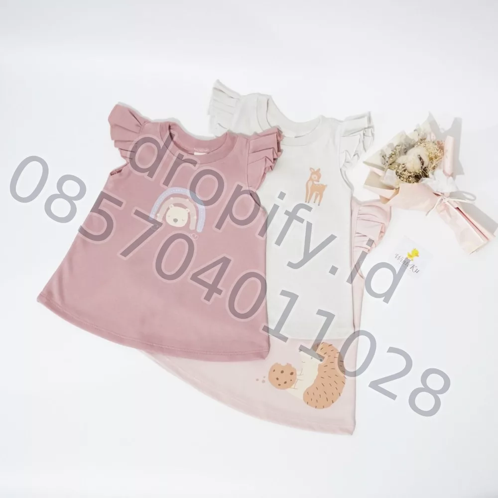 Dress Ruffle Alexa Pink