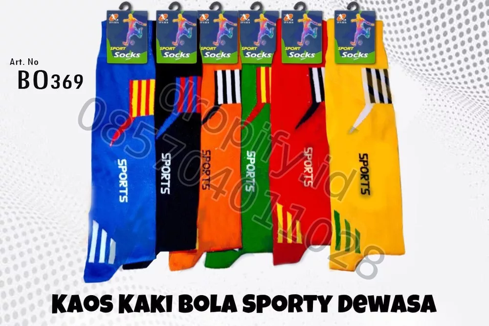 Kaos Kaki Bola TUYAYA BO369 Sporty Dewasa
