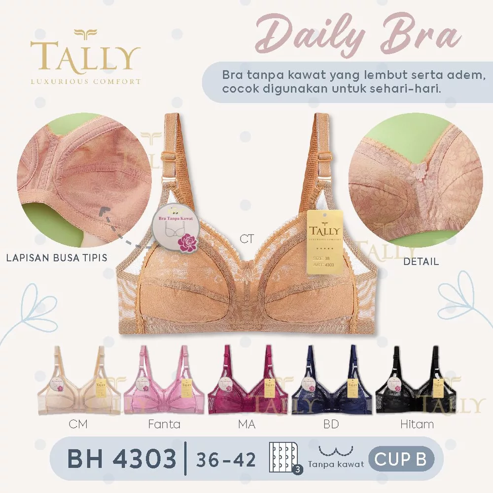 Daily Bra Tally BH 4303
