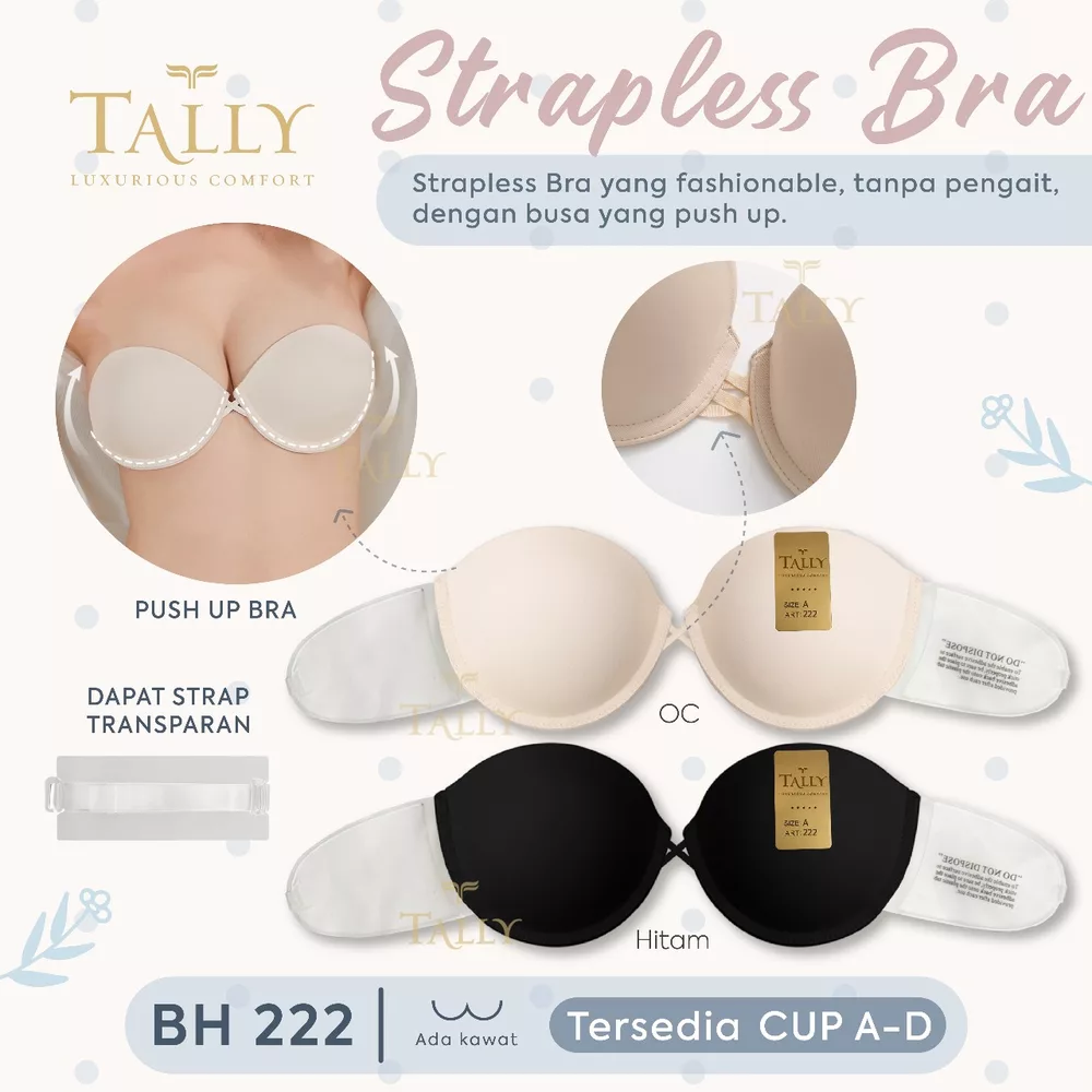 Strapless Bra Tally BH 222