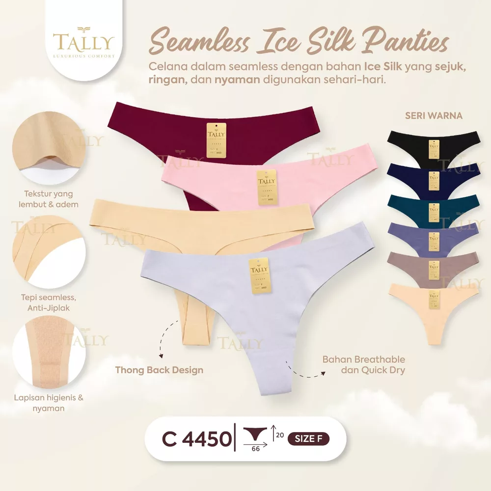 Celana Dalam Ice Silk Tally C 4450