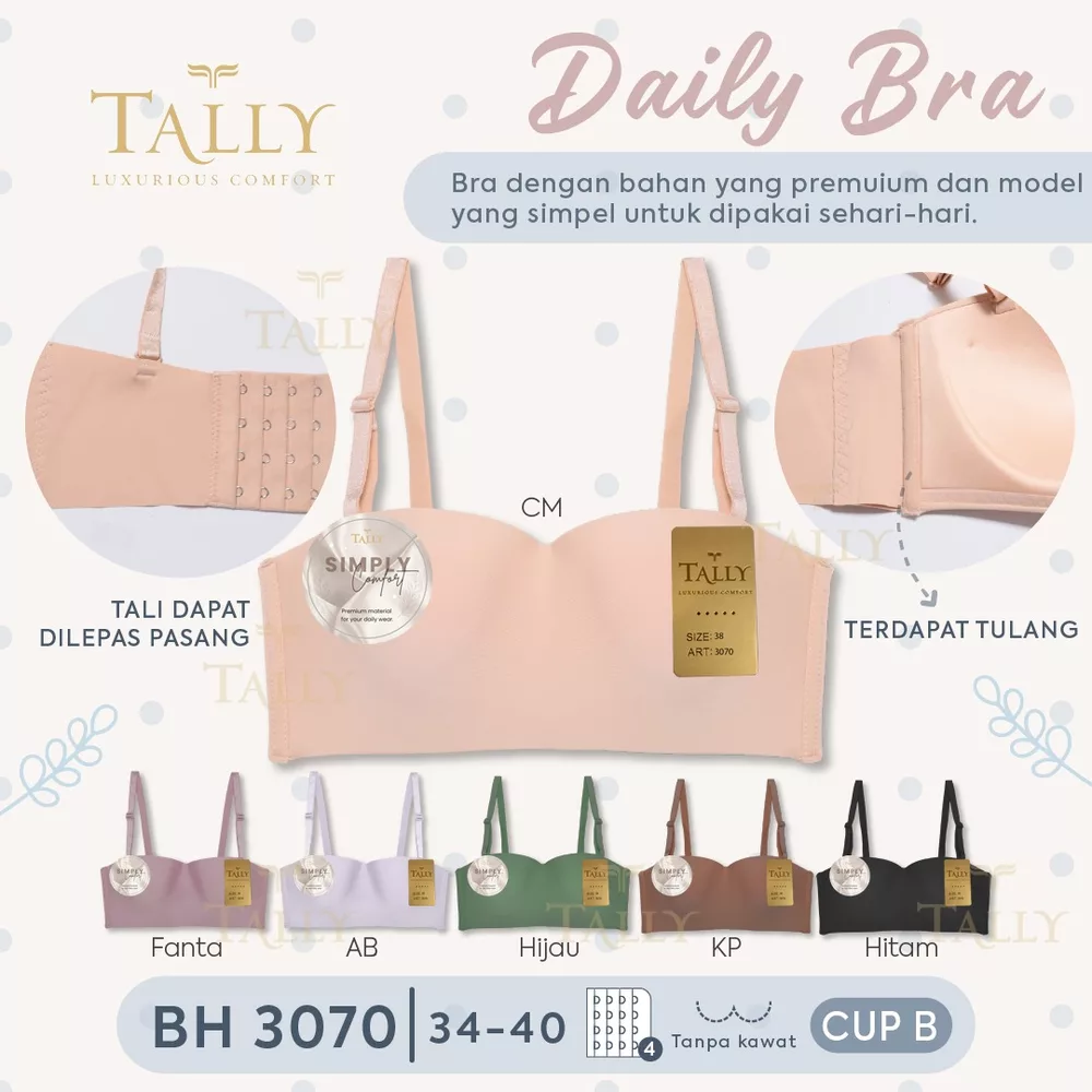 Daily Bra Tally BH 3070