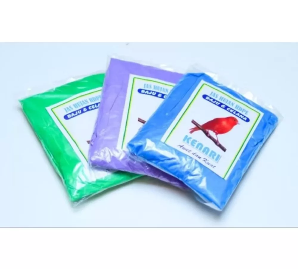 Jas Hujan HDPE Setelan Kenari