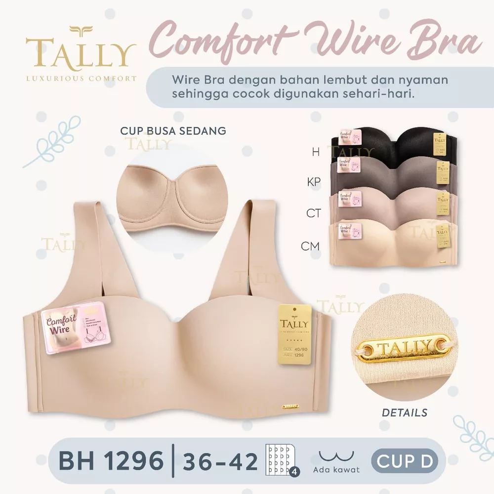 Comfort Wire Bra Tally BH 1296
