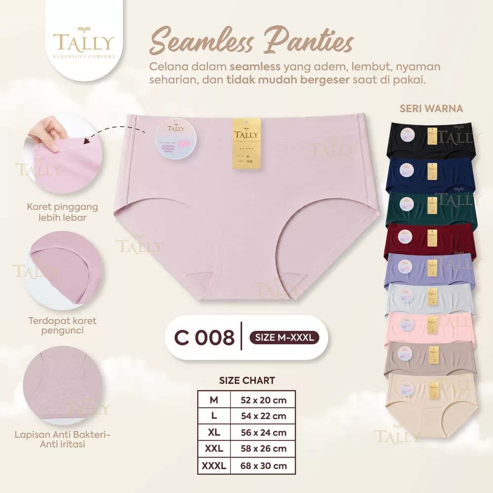 Celana Dalam Seamless Tally C 008