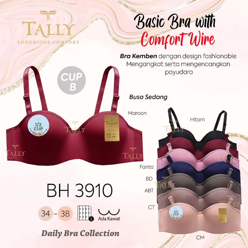 Basic Wire Bra Tally BH 3910