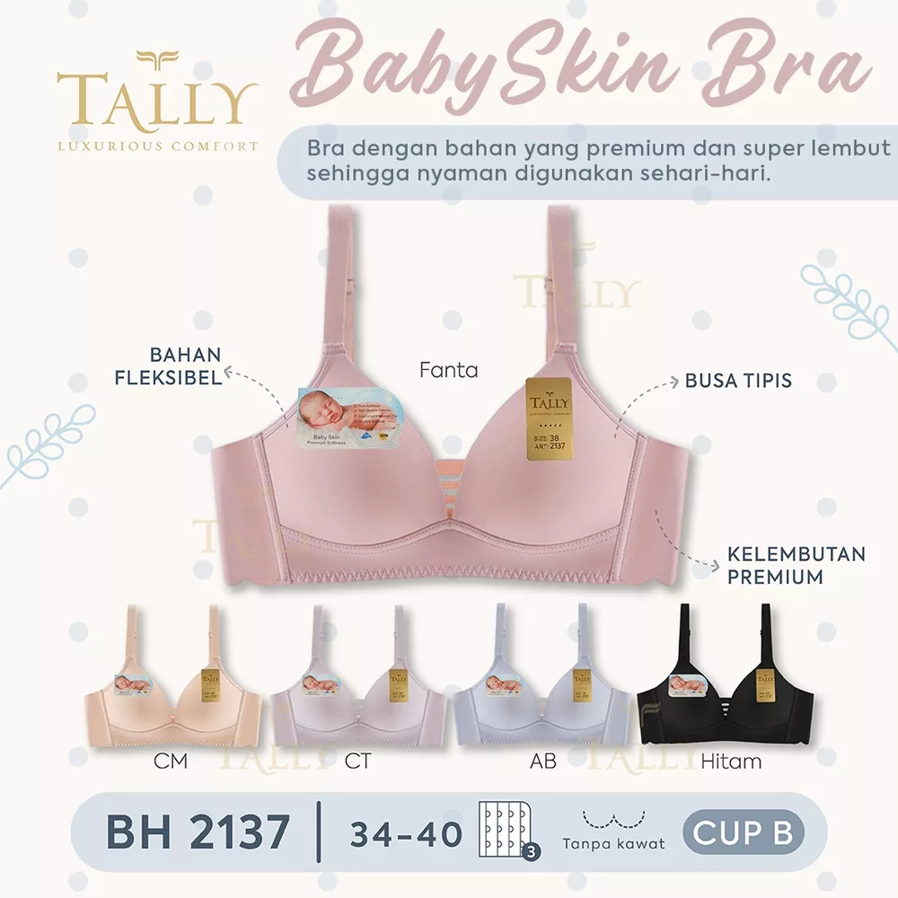 Baby Skin Bra Tally BH 2137