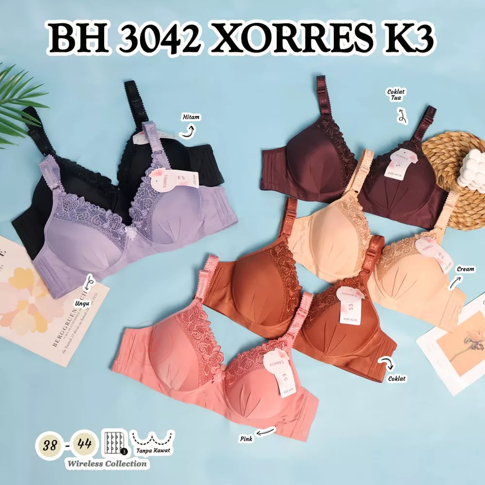 BH 3042 Xorres K3 Tanpa Kawat