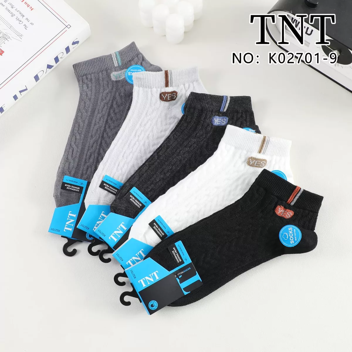 Kaos Kaki Ankle Wanita Motif 4