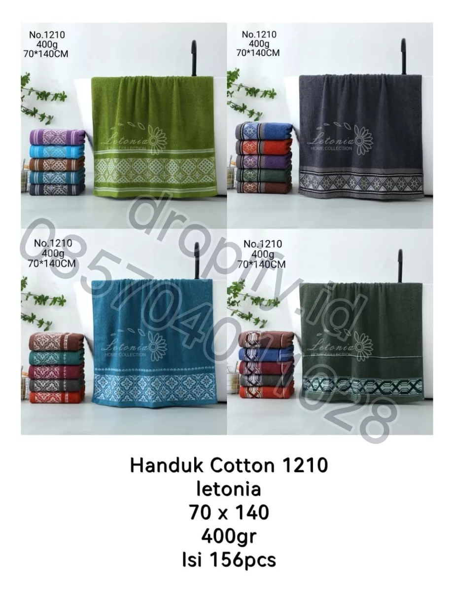 Handuk Cotton 1210 Letonia