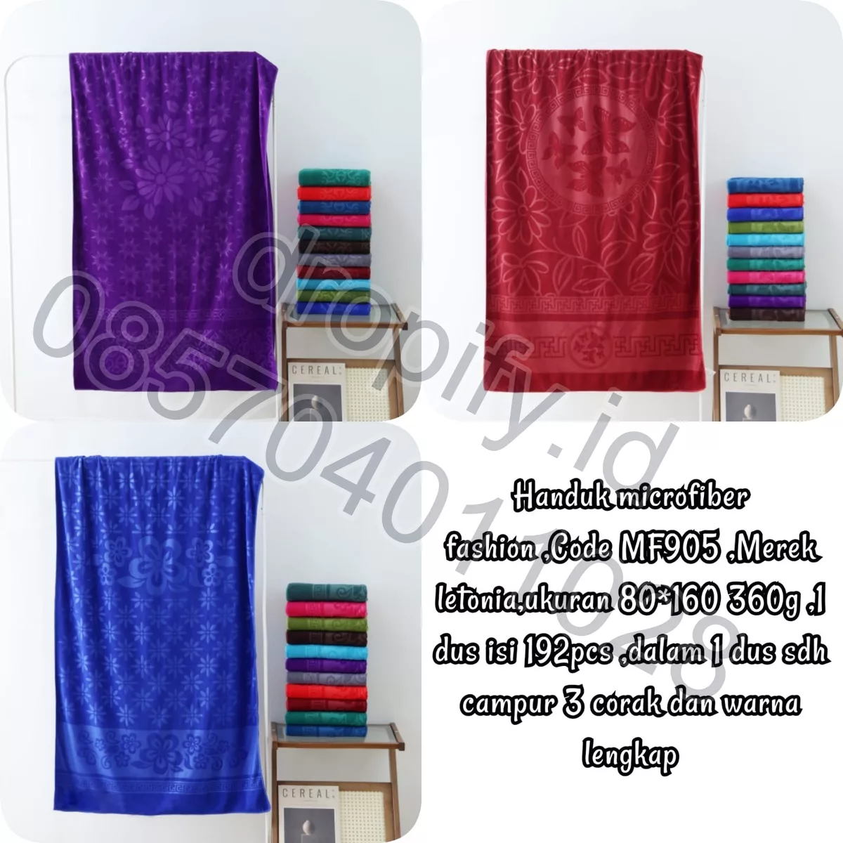 Handuk Microfiber Fashion MF905
