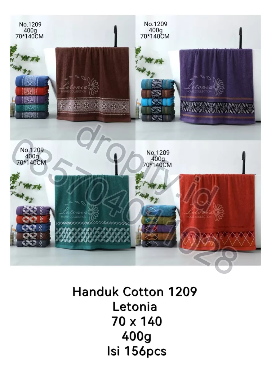 Handuk Cotton 1209 Letonia