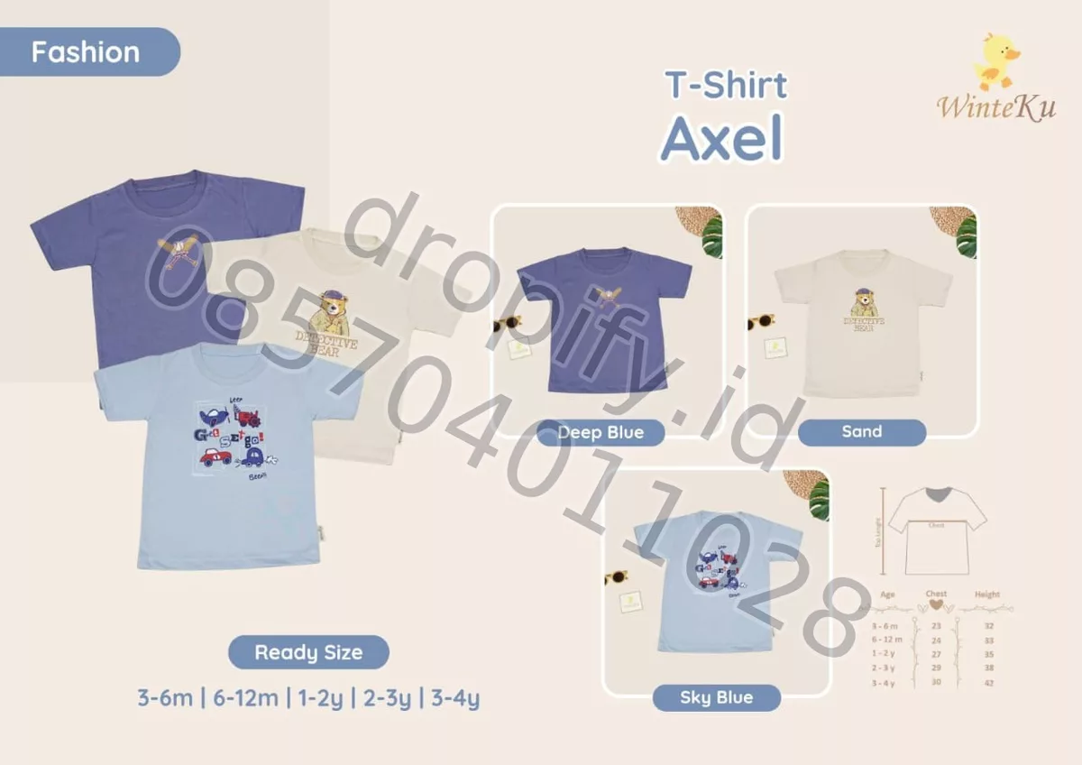 T-Shirt Axel Detail
