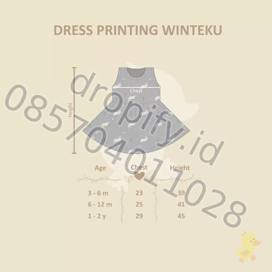 Dress Printing Winteku